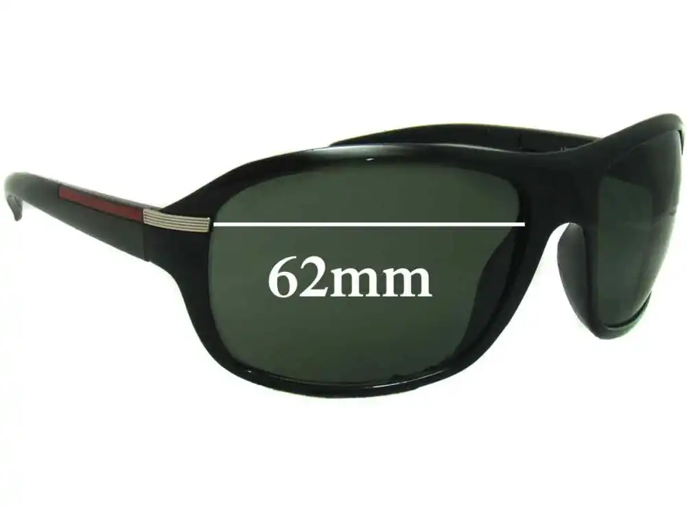 Sunglass Fix Ersatzgläser für Unbranded I2031 - 62mm Wide Sunglass Fix Ersatzgläser für Unbranded I2031 - 62mm Wide