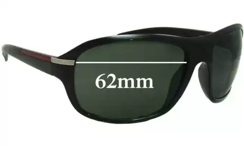 Sunglass Fix Ersatzgläser für Unbranded I2031 - 62mm Wide Sunglass Fix Ersatzgläser für Unbranded I2031 - 62mm Wide