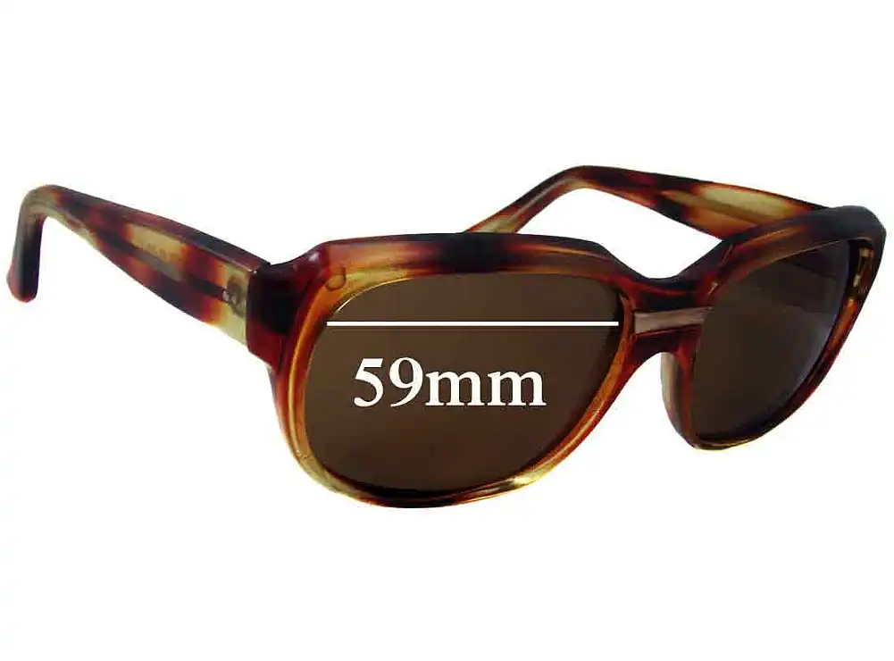 Sunglass Fix Ersatzgläser für Unbranded Unidentified - 59mm Wide Sunglass Fix Ersatzgläser für Unbranded Unidentified - 59mm Wide