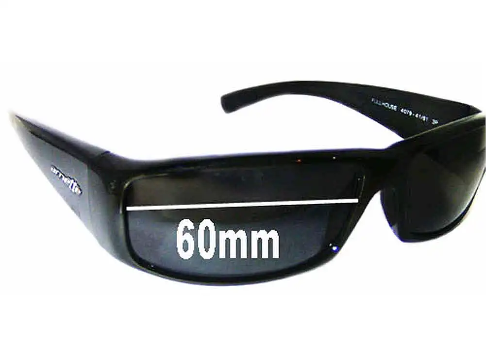 Sunglass Fix Ersatzgläser für Arnette Full House AN4079 - 60mm Wide Sunglass Fix Ersatzgläser für Arnette Full House AN4079 - 60mm Wide
