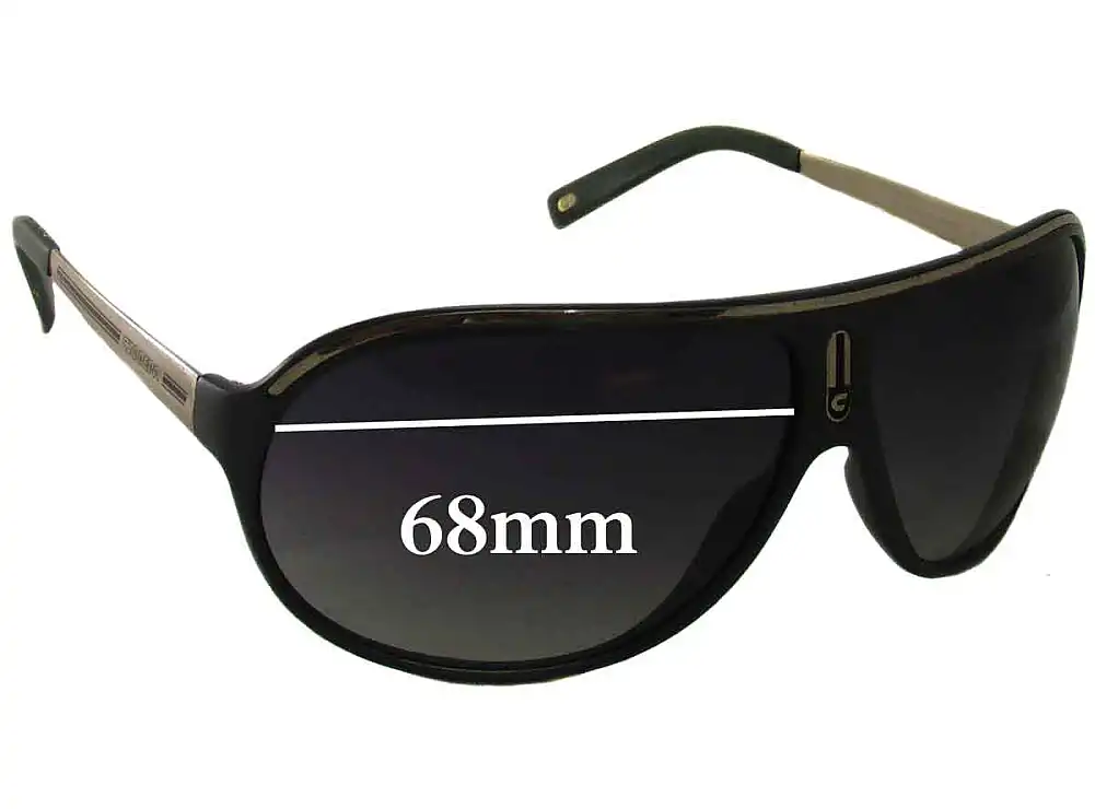 Sunglass Fix Ersatzgläser für Carrera Rush - 68mm Wide Sunglass Fix Ersatzgläser für Carrera Rush - 68mm Wide