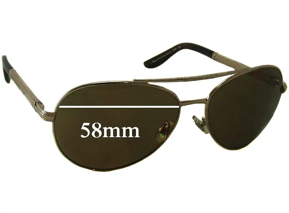 Sunglass Fix Ersatzgläser für Chopard SCH 763S - 58mm Wide Sunglass Fix Ersatzgläser für Chopard SCH 763S - 58mm Wide