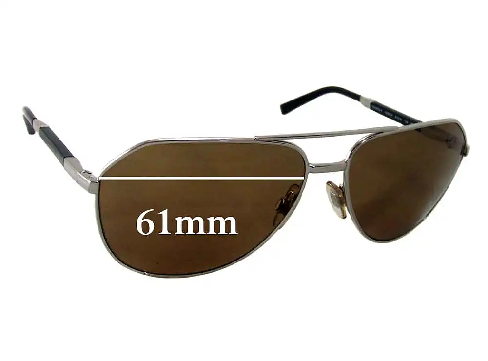 Sunglass Fix Ersatzgläser für Dolce & Gabbana DG2073 - 61mm Wide Sunglass Fix Ersatzgläser für Dolce & Gabbana DG2073 - 61mm Wide
