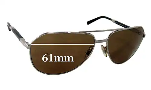 Sunglass Fix Ersatzgläser für Dolce & Gabbana DG2073 - 61mm Wide Dolce & Gabbana DG2073 Ersatzlinsen 61mm wide