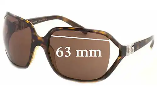 Sunglass Fix Ersatzgläser für Dolce & Gabbana DG6007B - 63mm Wide Sunglass Fix Ersatzgläser für Dolce & Gabbana DG6007B - 63mm Wide