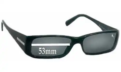 Sunglass Fix Ersatzgläser für Prada VPR03G - 53mm Wide Sunglass Fix Ersatzgläser für Prada VPR03G - 53mm Wide