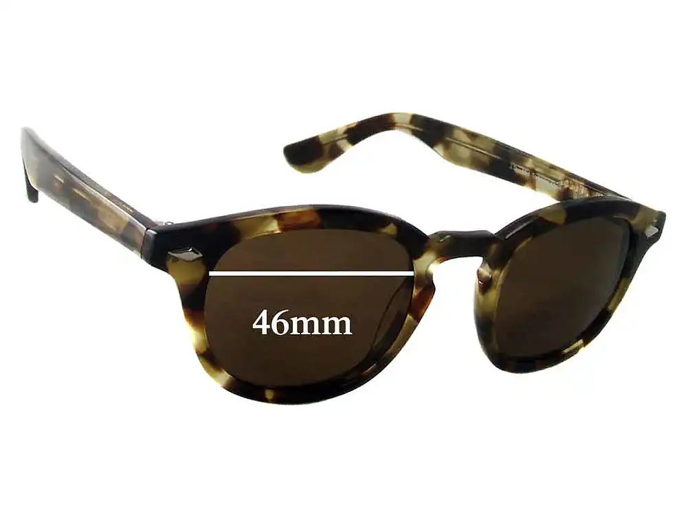 Sunglass Fix Ersatzgläser für Retro Peepers J.D MID - 46mm Wide Sunglass Fix Ersatzgläser für Retro Peepers J.D MID - 46mm Wide