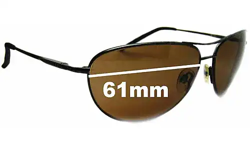 Sunglass Fix Ersatzgläser für Serengeti Napoli - 61mm Wide Sunglass Fix Ersatzgläser für Serengeti Napoli - 61mm Wide