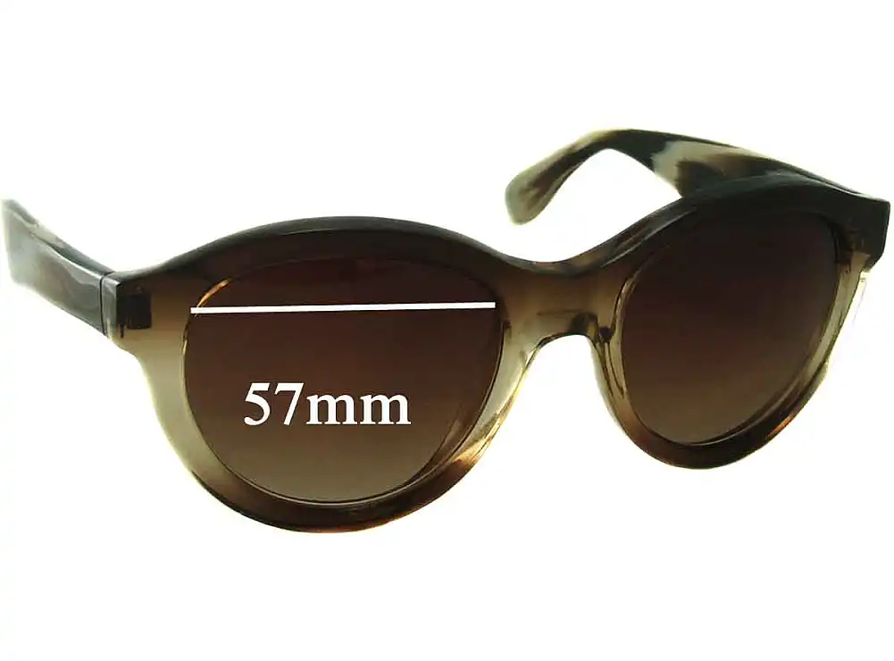 Sunglass Fix Ersatzgläser für Vera Wang Vespera - 57mm Wide Sunglass Fix Ersatzgläser für Vera Wang Vespera - 57mm Wide