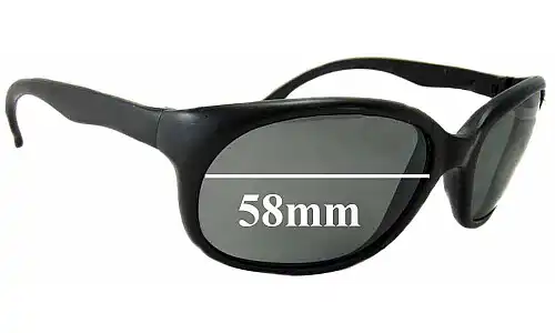 Sunglass Fix Ersatzgläser für Vuarnet Unknown Model - 42mm high - 58mm Wide Sunglass Fix Ersatzgläser für Vuarnet Unknown Model - 42mm high - 58mm Wide