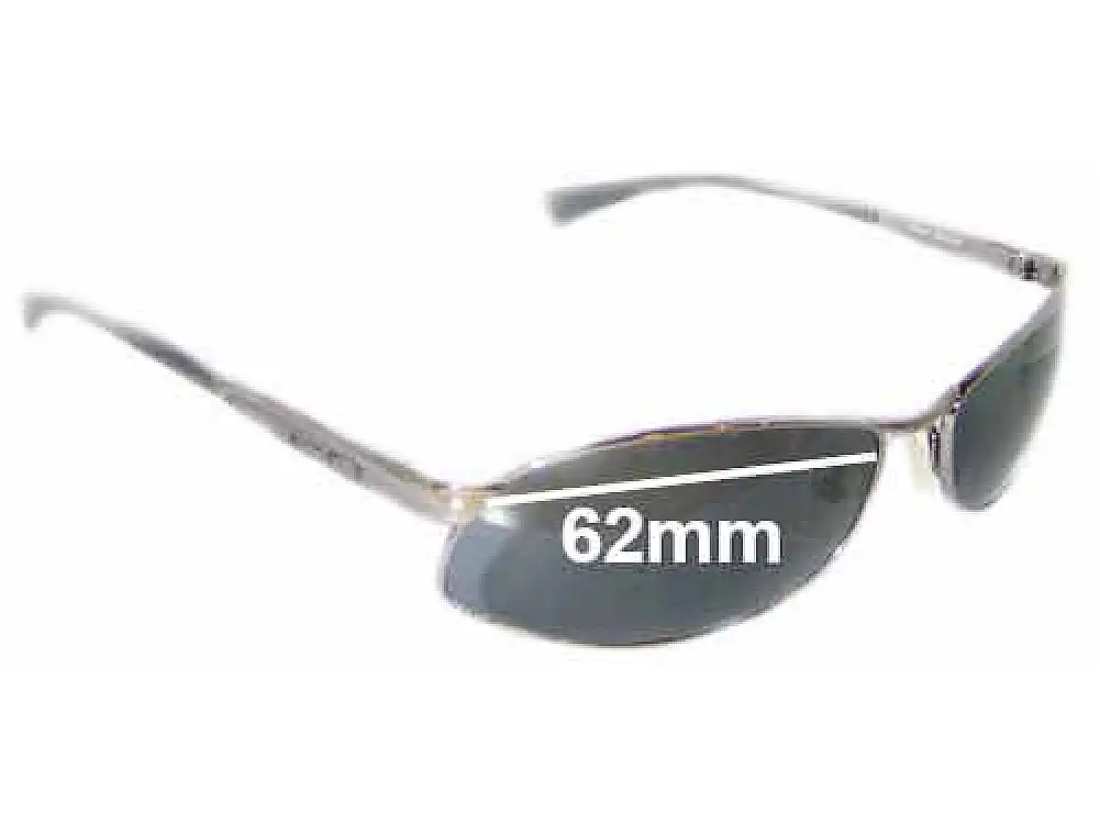 Sunglass Fix Ersatzgläser für Arnette AN3036 - 62mm Wide Sunglass Fix Ersatzgläser für Arnette AN3036 - 62mm Wide