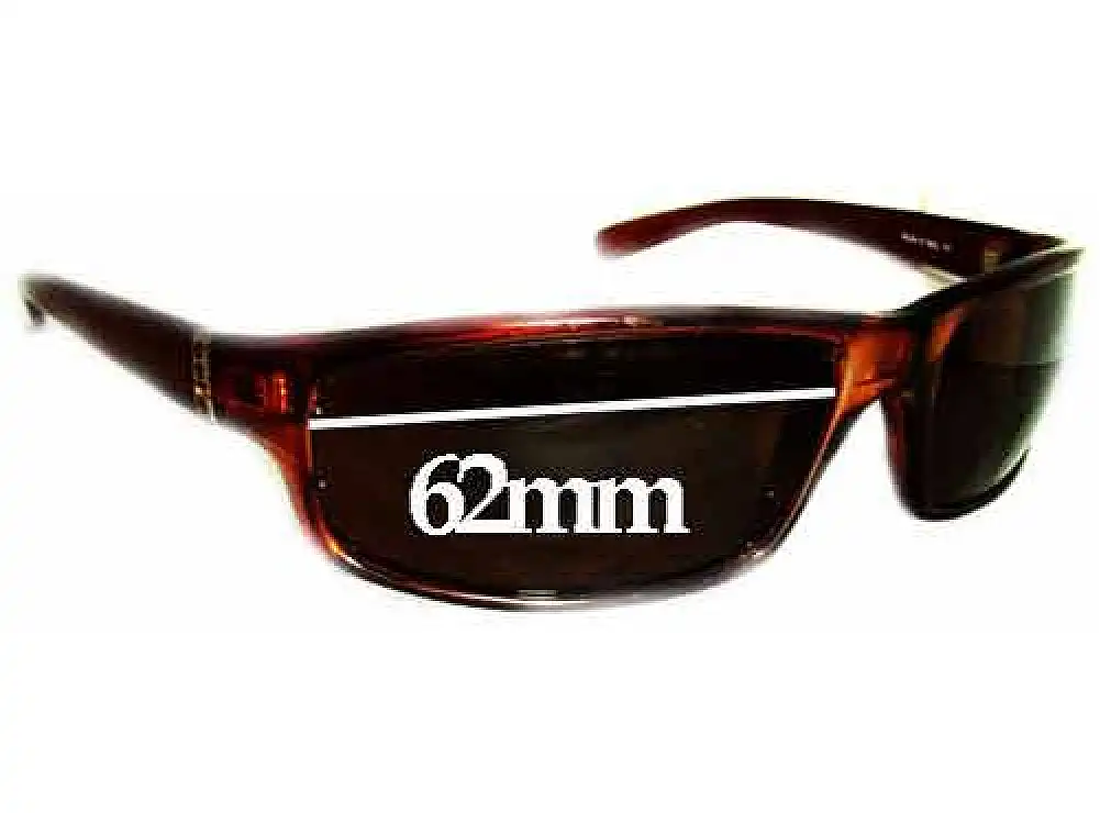 Sunglass Fix Ersatzgläser für Bolle Dirty 8 - 62mm Wide Sunglass Fix Ersatzgläser für Bolle Dirty 8 - 62mm Wide