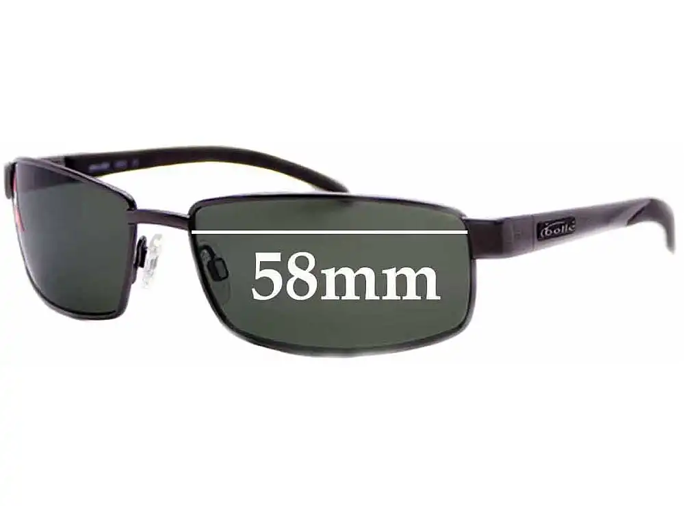 Sunglass Fix Ersatzgläser für Bolle Jwalker - 58mm Wide Sunglass Fix Ersatzgläser für Bolle Jwalker - 58mm Wide