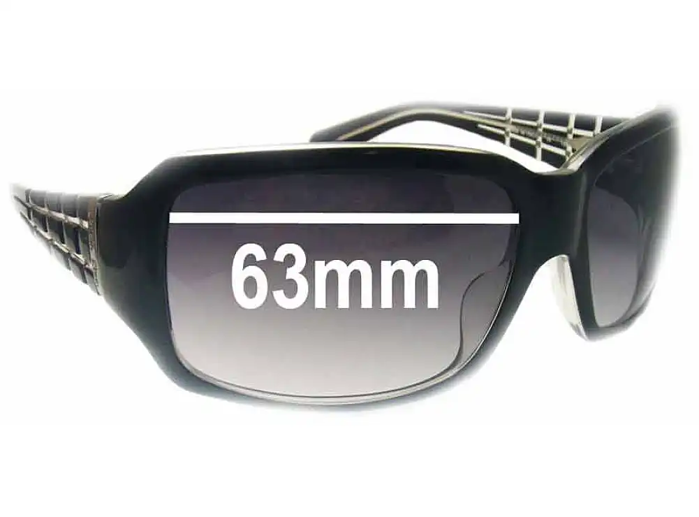 Sunglass Fix Ersatzgläser für Calvin Klein CK826S - 63mm Wide Sunglass Fix Ersatzgläser für Calvin Klein CK826S - 63mm Wide