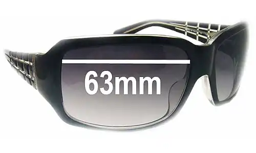 Sunglass Fix Ersatzgläser für Calvin Klein CK826S - 63mm Wide Sunglass Fix Ersatzgläser für Calvin Klein CK826S - 63mm Wide