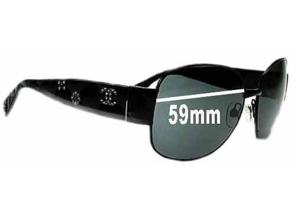 Sunglass Fix Ersatzgläser für Chanel 4174-B - 59mm Wide Sunglass Fix Ersatzgläser für Chanel 4174-B - 59mm Wide