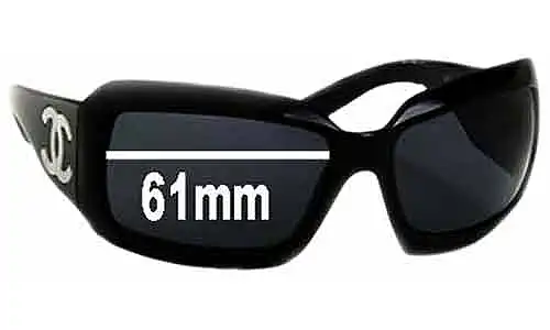 Sunglass Fix Ersatzgläser für Chanel 5076-H - 61mm Wide Sunglass Fix Ersatzgläser für Chanel 5076-H - 61mm Wide