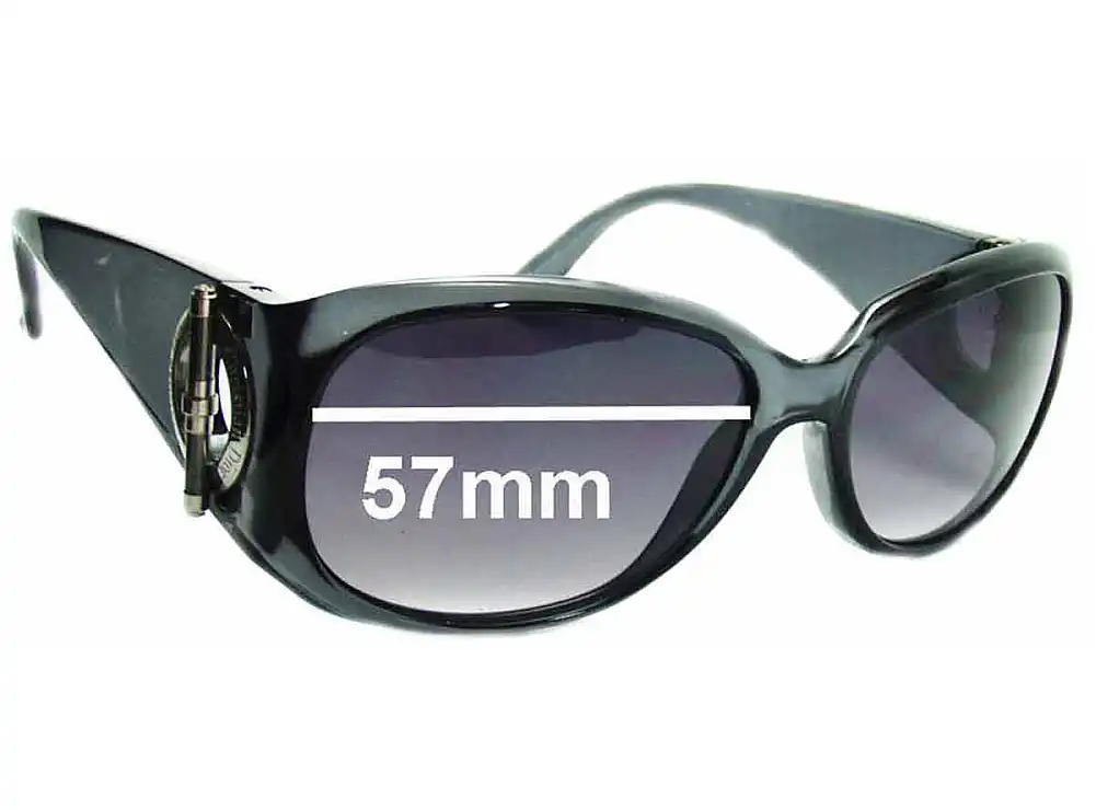 Sunglass Fix Ersatzgläser für Christian Dior Design 2 - 57mm Wide Sunglass Fix Ersatzgläser für Christian Dior Design 2 - 57mm Wide