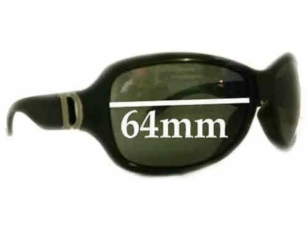 Sunglass Fix Ersatzgläser für Christian Dior Promenade 2 - 64mm Wide Sunglass Fix Ersatzgläser für Christian Dior Promenade 2 - 64mm Wide