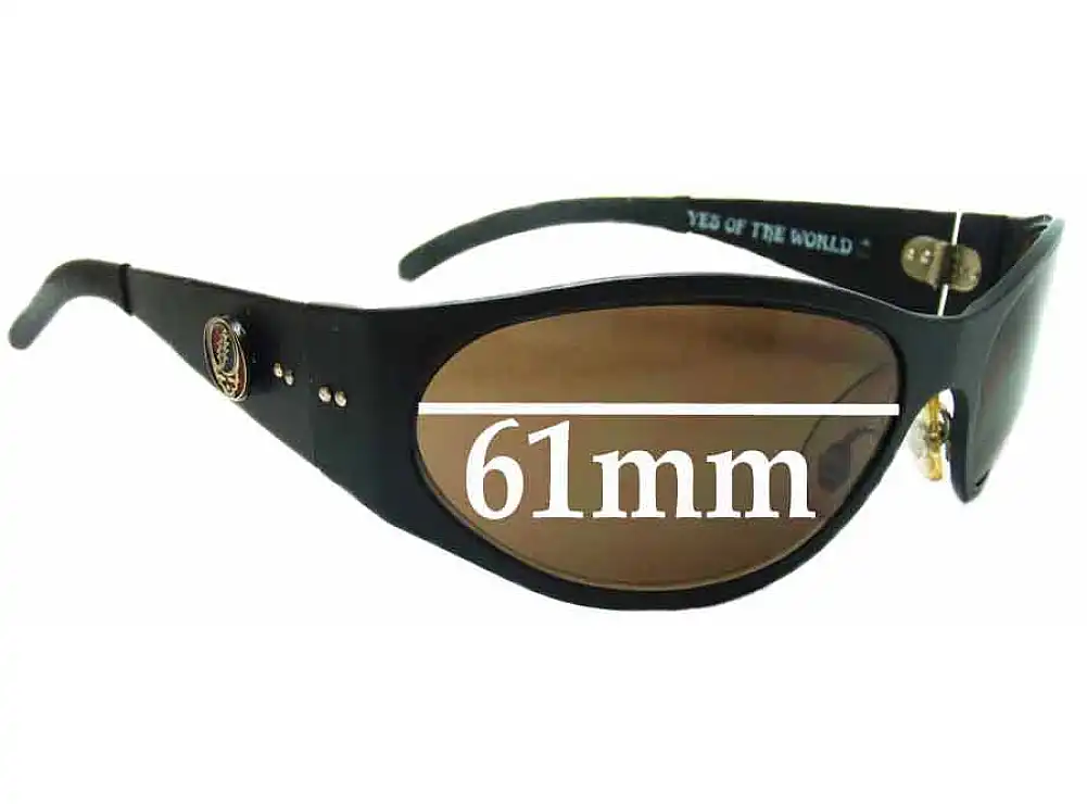 Sunglass Fix Ersatzgläser für Grateful Dead Star - 61mm Wide Sunglass Fix Ersatzgläser für Grateful Dead Star - 61mm Wide