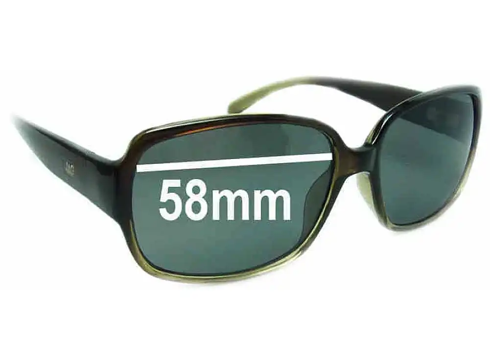 Sunglass Fix Ersatzgläser für JAG 6086 - 58mm Wide Sunglass Fix Ersatzgläser für JAG 6086 - 58mm Wide