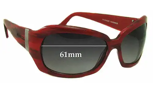 Sunglass Fix Ersatzgläser für Oroton Jackie Oh - 61mm Wide Sunglass Fix Ersatzgläser für Oroton Jackie Oh - 61mm Wide