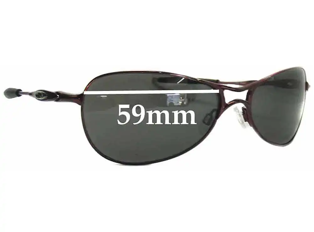 Sunglass Fix Ersatzgläser für Oakley Crosshair S - 59mm Wide Sunglass Fix Ersatzgläser für Oakley Crosshair S - 59mm Wide