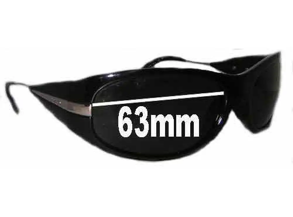 Sunglass Fix Ersatzgläser für Prada SPR07I - 63mm Wide Sunglass Fix Ersatzgläser für Prada SPR07I - 63mm Wide