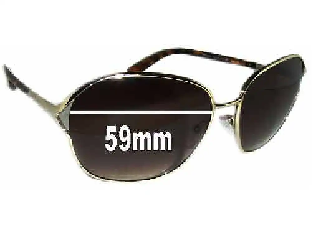 Sunglass Fix Ersatzgläser für Prada SPR58M - 59mm Wide Sunglass Fix Ersatzgläser für Prada SPR58M - 59mm Wide