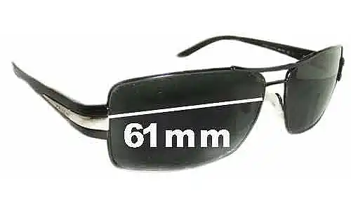 Sunglass Fix Ersatzgläser für Prada SPR65H & PR65HS - 61mm Wide Sunglass Fix Ersatzgläser für Prada SPR65H & PR65HS - 61mm Wide