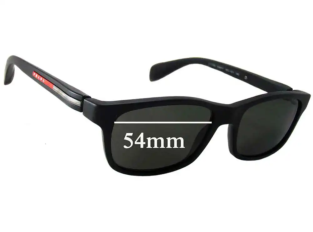 Sunglass Fix Ersatzgläser für Prada VPS03D - 54mm Wide Sunglass Fix Ersatzgläser für Prada VPS03D - 54mm Wide