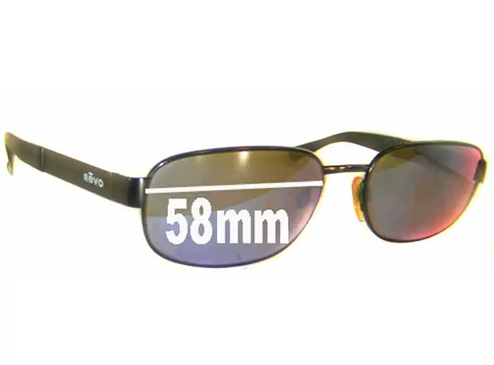 Sunglass Fix Ersatzgläser für Revo RE3002 - 58mm Wide Sunglass Fix Ersatzgläser für Revo RE3002 - 58mm Wide