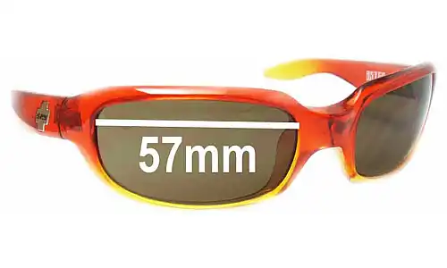 Sunglass Fix Ersatzgläser für Spy Optic Astro - 57mm Wide Sunglass Fix Ersatzgläser für Spy Optic Astro - 57mm Wide