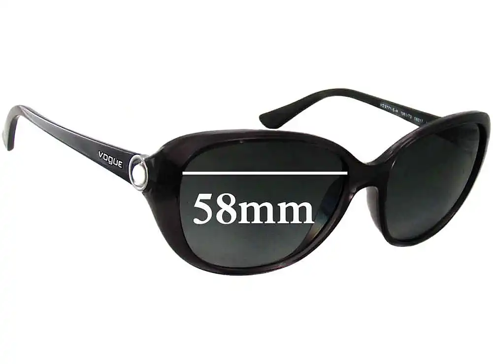 Sunglass Fix Ersatzgläser für Vogue VO2771-SH - 58mm Wide Sunglass Fix Ersatzgläser für Vogue VO2771-SH - 58mm Wide