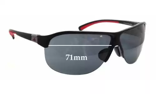 Sunglass Fix Ersatzgläser für Adidas A178 L Halfrim - 71mm Wide Sunglass Fix Ersatzgläser für Adidas A178 L Halfrim - 71mm Wide