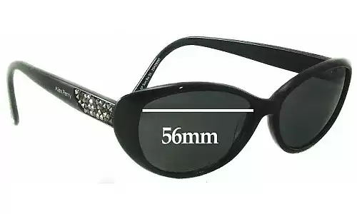 Sunglass Fix Ersatzgläser für Alex Perry AP Sun Rx 01 - 56mm Wide Alex Perry AP Sun Rx 01 Ersatzlinsen 56mm wide