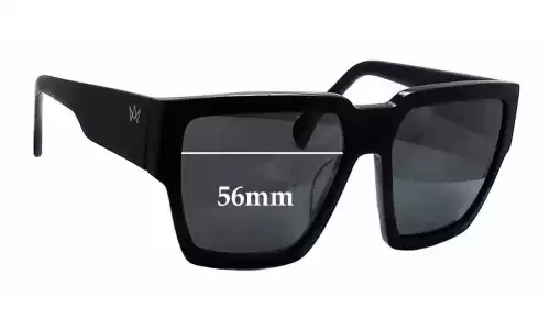 Sunglass Fix Ersatzgläser für AM Eyewear Karmi - 56mm Wide Sunglass Fix Ersatzgläser für AM Eyewear Karmi - 56mm Wide