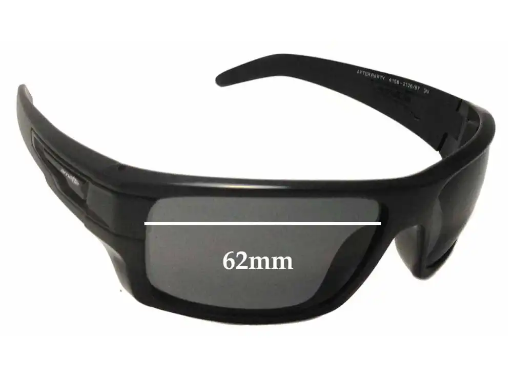 Sunglass Fix Ersatzgläser für Arnette After Party AN4158 - 62mm Wide Sunglass Fix Ersatzgläser für Arnette After Party AN4158 - 62mm Wide