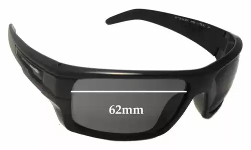 Sunglass Fix Ersatzgläser für Arnette After Party AN4158 - 62mm Wide Arnette After Party AN4158 Ersatzlinsen 62mm wide