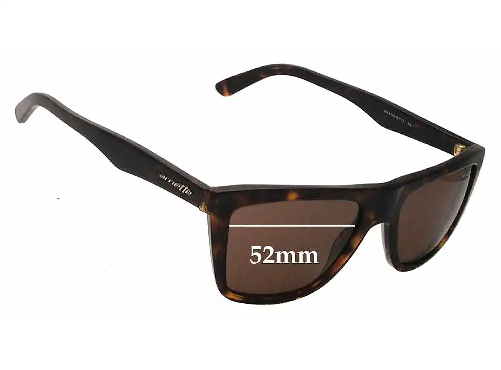 Arnette Agent AN4119 Replacement Lenses- 52mm Arnette Agent AN4119 Replacement Lenses- 52mm