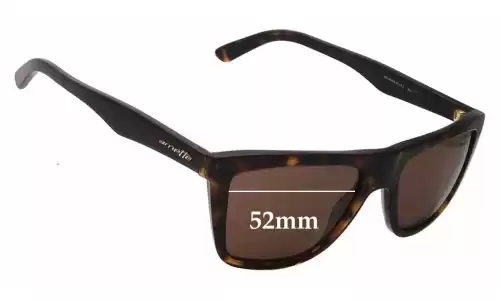 Arnette Agent AN4119 Replacement Lenses- 52mm Arnette Agent AN4119 Replacement Sunglass Lenses- 52mm wide