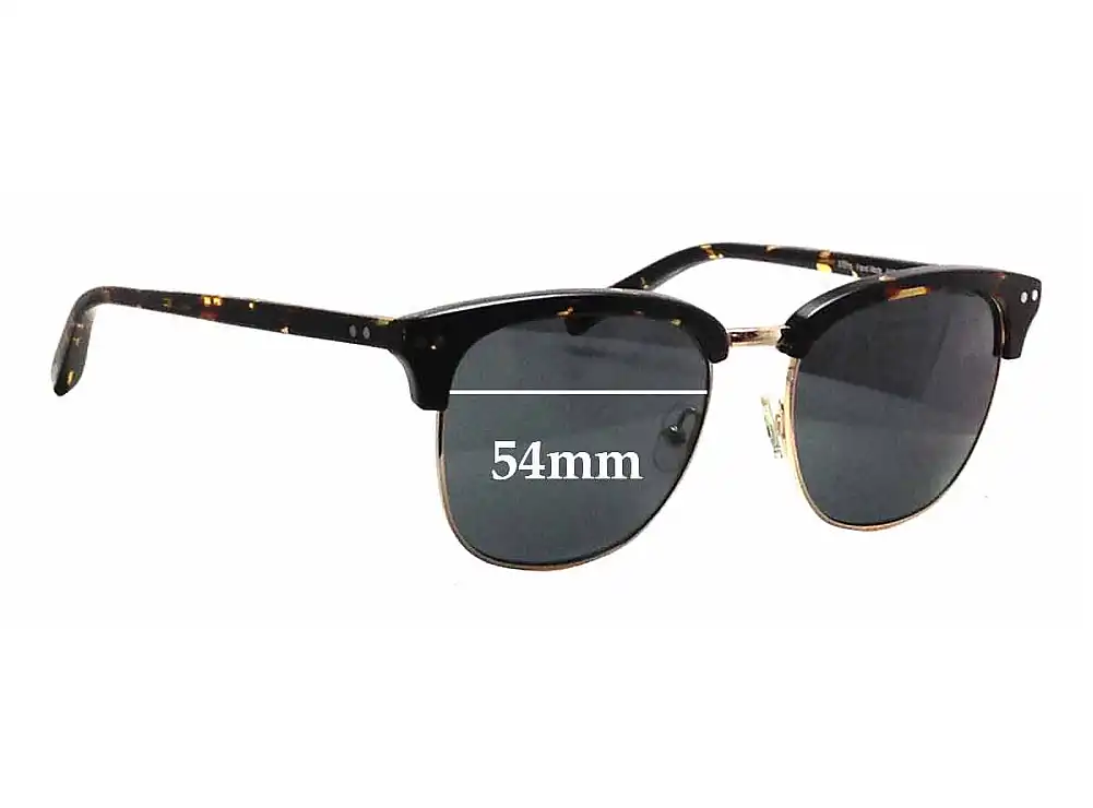 Sunglass Fix Ersatzgläser für Bailey Nelson Bronte - 54mm Wide Sunglass Fix Ersatzgläser für Bailey Nelson Bronte - 54mm Wide