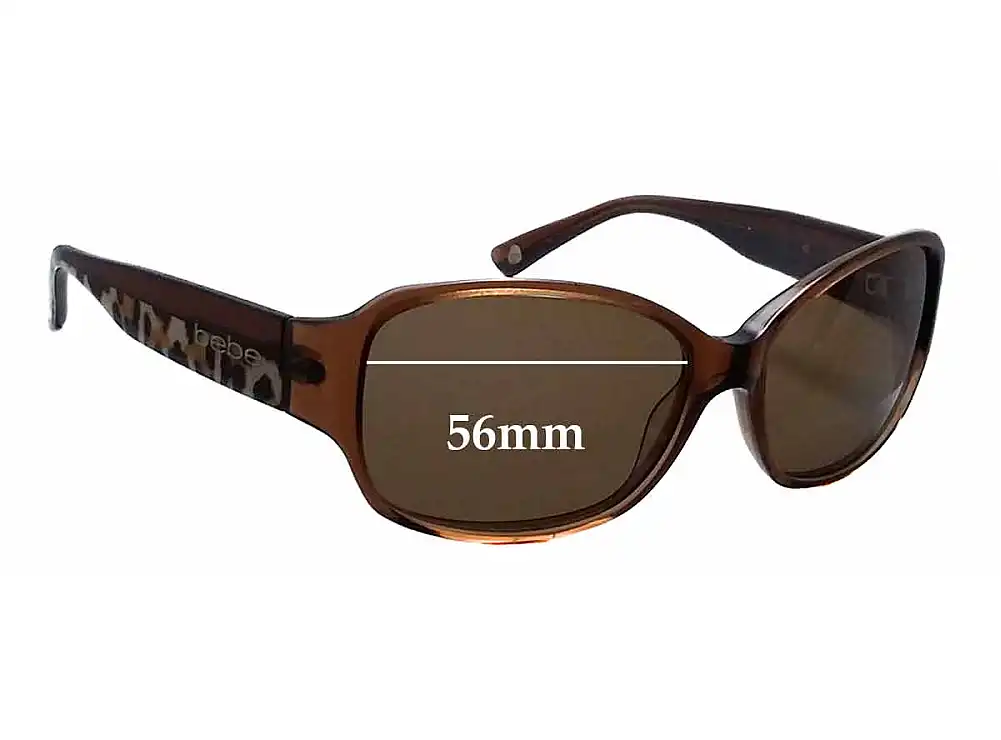 Sunglass Fix Ersatzgläser für Bebe - 56mm Wide Sunglass Fix Ersatzgläser für Bebe - 56mm Wide