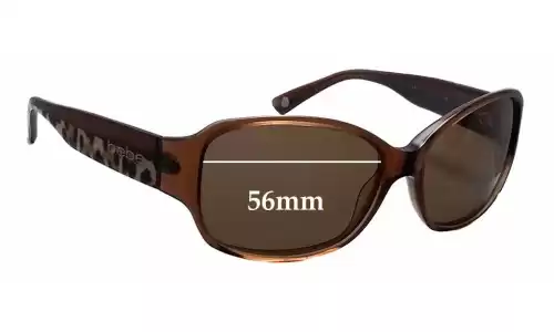 Sunglass Fix Ersatzgläser für Bebe - 56mm Wide Bebe Ersatzgläser 56mm wide
