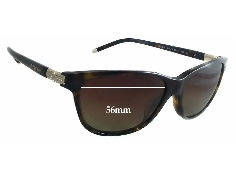 Sunglass Fix Ersatzgläser für Bvlgari 8115-B - 56mm Wide Sunglass Fix Ersatzgläser für Bvlgari 8115-B - 56mm Wide
