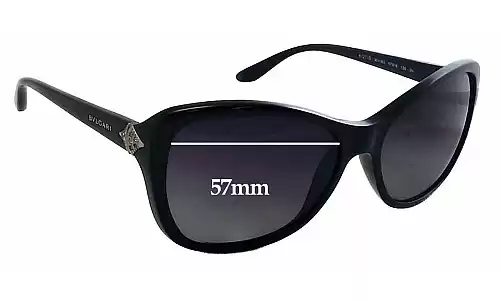 Sunglass Fix Ersatzgläser für Bvlgari 8127-B - 57mm Wide Sunglass Fix Ersatzgläser für Bvlgari 8127-B - 57mm Wide