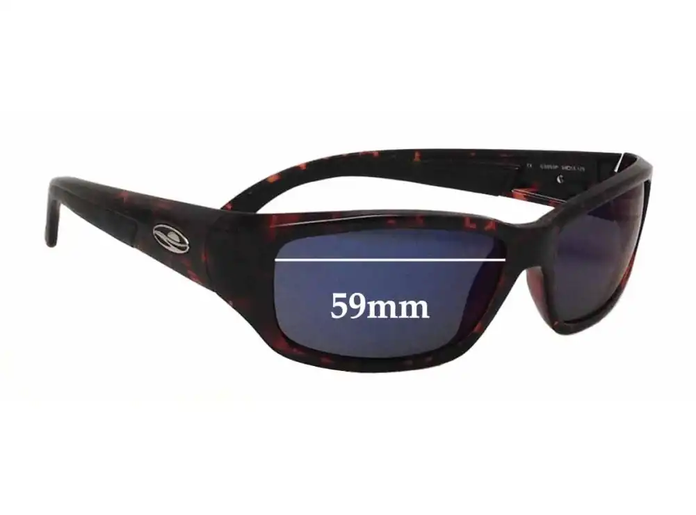 Sunglass Fix Ersatzgläser für Caribbean Sun CS053P - 59mm Wide Sunglass Fix Ersatzgläser für Caribbean Sun CS053P - 59mm Wide