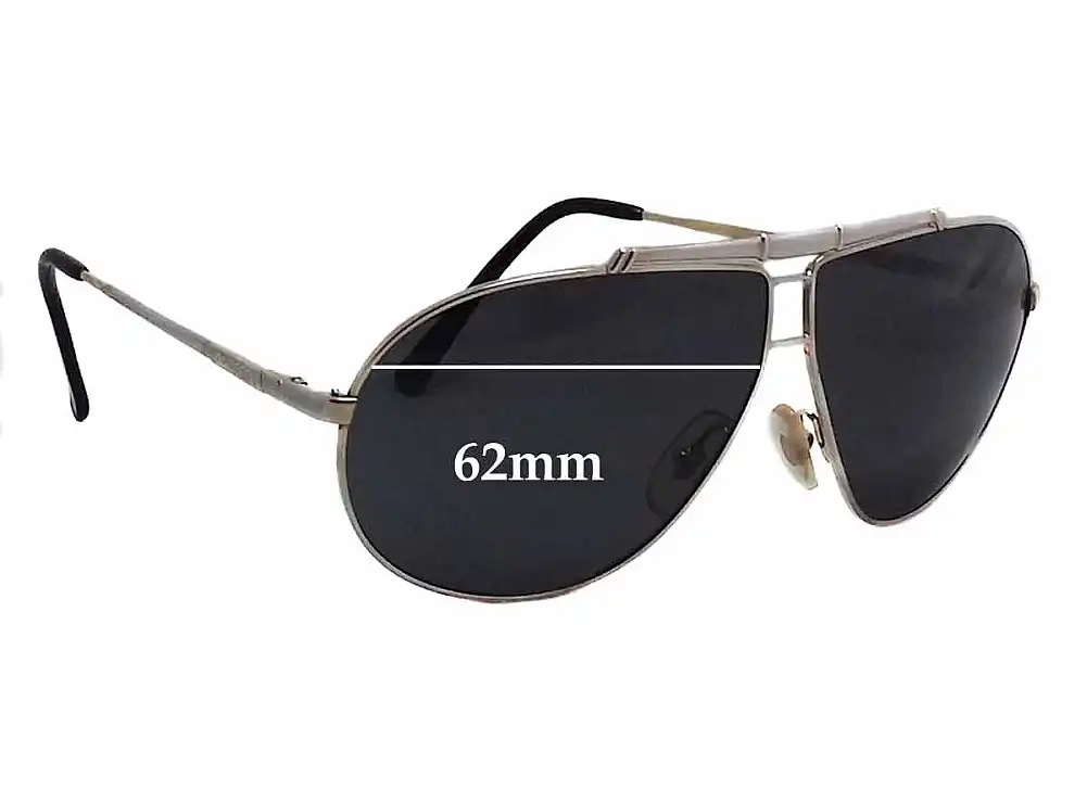 Sunglass Fix Ersatzgläser für Carrera 5401 Small Aviator - 62mm Wide Sunglass Fix Ersatzgläser für Carrera 5401 Small Aviator - 62mm Wide
