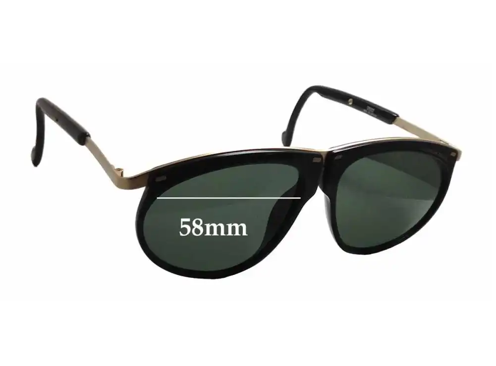 Sunglass Fix Ersatzgläser für Carrera 5660 - 58mm Wide Sunglass Fix Ersatzgläser für Carrera 5660 - 58mm Wide