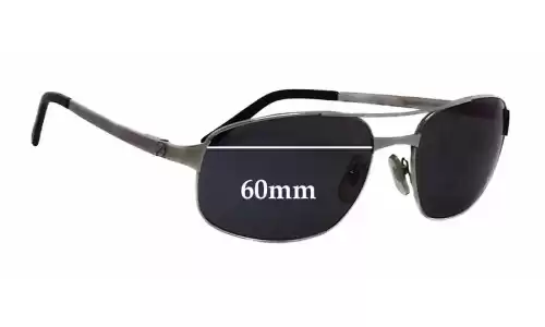 Sunglass Fix Ersatzgläser für Cartier 3890808 - 60mm Wide Sunglass Fix Ersatzgläser für Cartier 3890808 - 60mm Wide